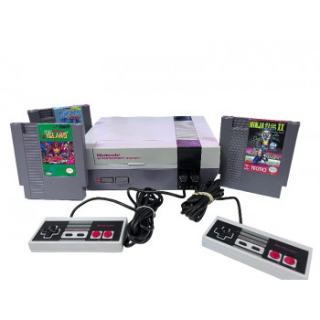 Retro NES Bundle - NES Console Original Nintendo Console 80s Edition