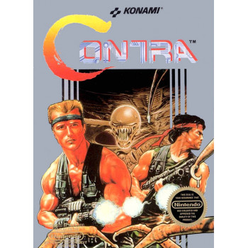 Original Nintendo Contra Pre-Played - NES