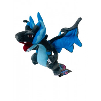 Mega Evolution Charizard Azul Oscuro Peluche de 10 Pulgadas 