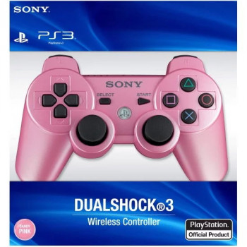 Sony PS3 Control Rosa- Dualshock 3 Control Rosa - Nuevo