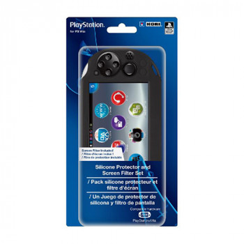 Psvita 2000 Bundle Silicone Protector And Screen Filter Set (hori)