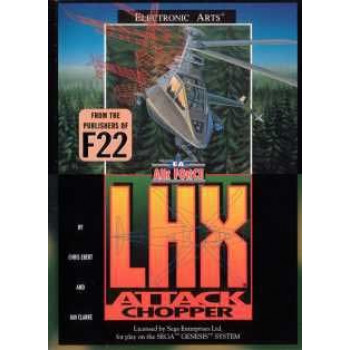 Sega Genesis LHX Attack Chopper Pre-Played - GEN