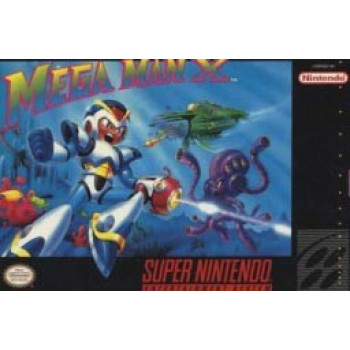 Super Nintendo Mega Man X - SNES - Caja con insertos      