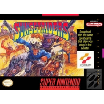 Super Nintendo Sunset Riders - SNES Sunset Riders - Game Only