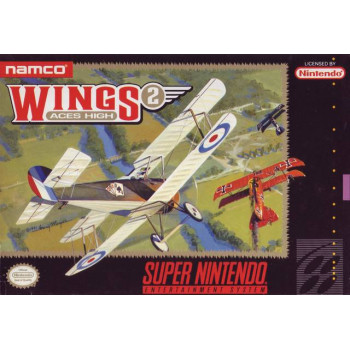 Super Nintendo Wings 2: Aces High 