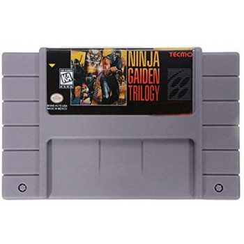 Super Nintendo Ninja Gaiden Trilogy - SNES - Solo el Juego 