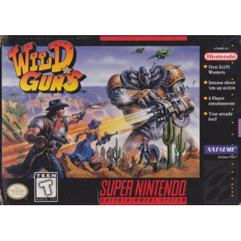 Super Nintendo Wild Guns - SNES - Game Only
