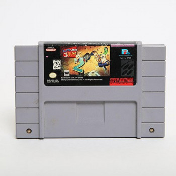 Super Nintendo Collectible Earthworm Jim 2 (Factory Sealed!)