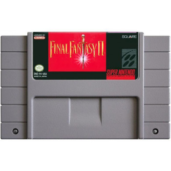 Super Nintendo Final Fantasy II - SNES Final Fantasy II - Solo el Juego