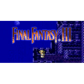 Super Nintendo Final Fantasy III - SNES Final Fantasy 3 - Solo El Juego