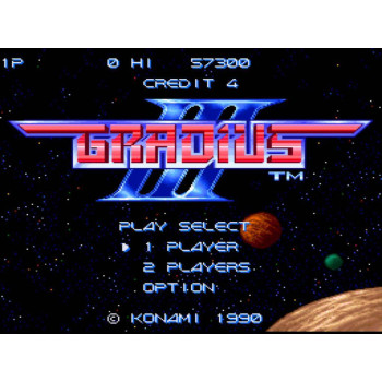 Super Nintendo Gradius III - SNES - Solo el Juego 