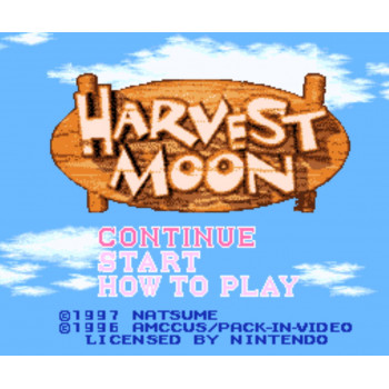 Super Nintendo Harvest Moon - SNES Harvest Moon - Solo el Juego