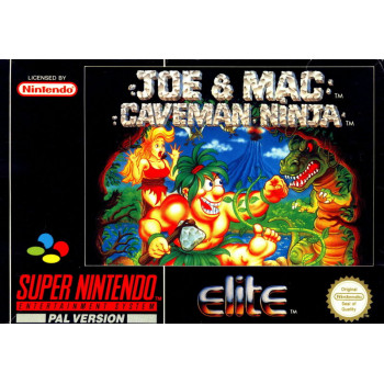 Joe and Mac Cavemna Ninja Super Nintendo
