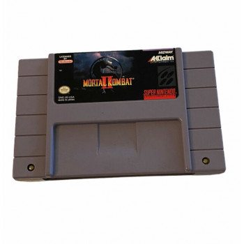 Super Nintendo Mortal Kombat II - SNES - Caja con insertos 