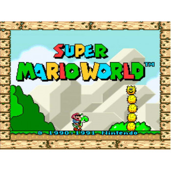 SNES Super Mario World - Super Nintendo Super Mario World - Game Only