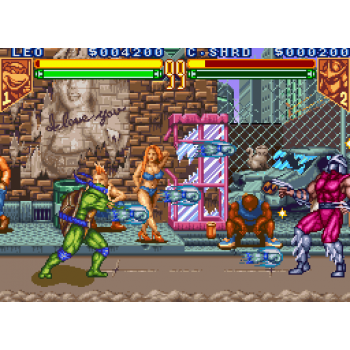 Super Nintendo Teenage Mutant Ninja Turtles Tournament Fighters - SNES - Solo el Juego
