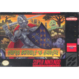 SNES - Super Nintendo Super Ghouls 'N Ghosts - Box With Insert