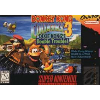 Super Nintendo Donkey Kong Country III Pre-Played - SNES