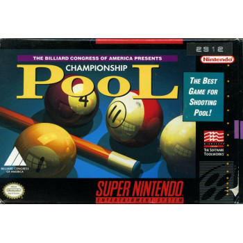 Super Nintendo Championship Pool (Solo el Cartucho)