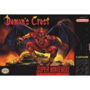 Super Nintendo Demon's Crest - SNES Demon's Crest - Solo el Juego 