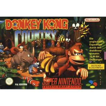 Super Nintendo Donkey Kong Country - SNES Donkey Kong Country - Solo el Juego