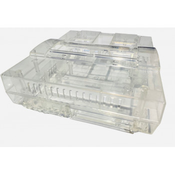 Replacement Clear SNES Shell Kit - Transparent Clear Super Nintendo Shell