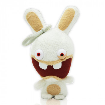 Toy Raving Rabbids Plush Keyring (ubisoft)