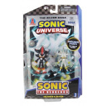 Sonic the Hedgehog - Shadow and Silver Figurines Pack with The Silver Saga Comic Series - Brand New