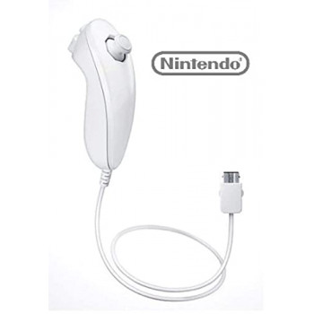  Nintendo Wii Nunchuk- Blanco 