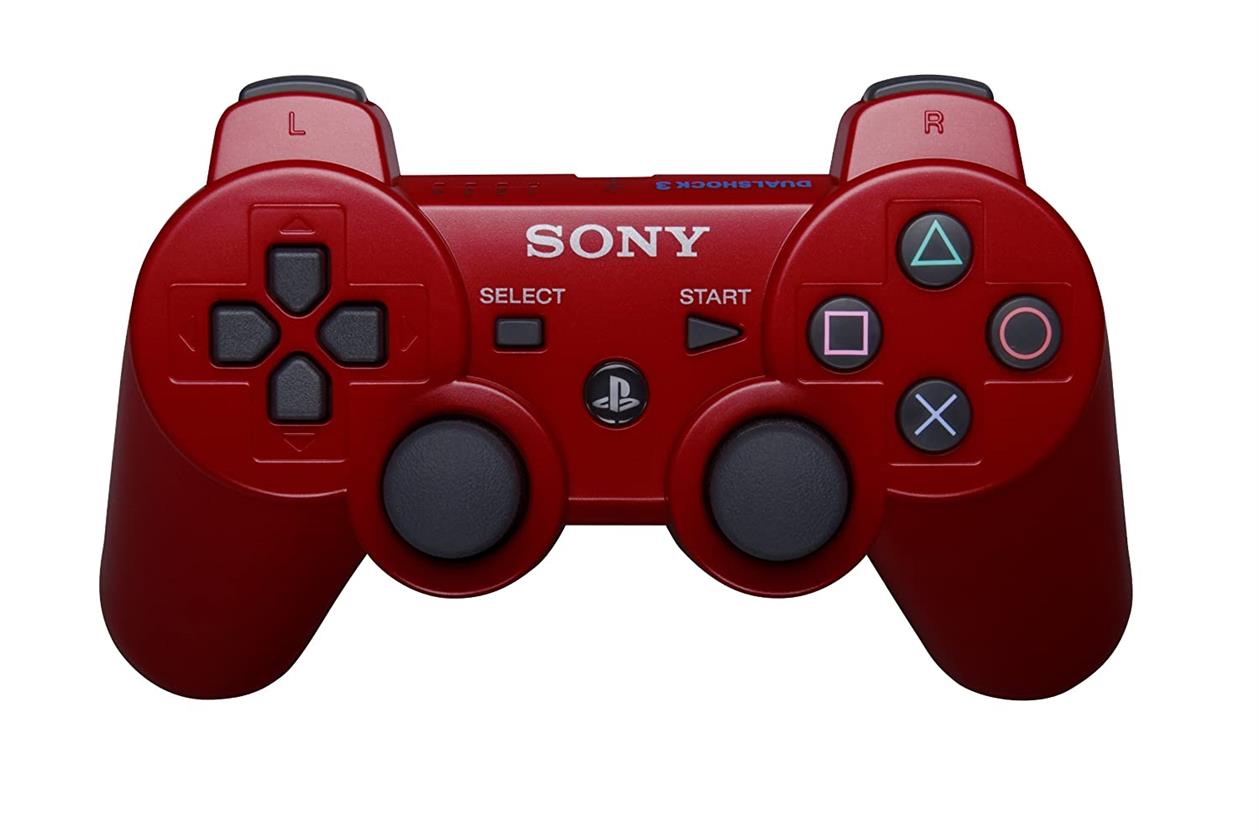 New Red Ps3 Controller Sony Playstation 3 Red Controller In Stock